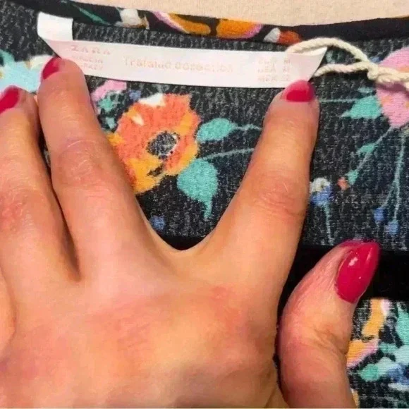 ZARA Trafaluc Floral  Top - Picture 11 of 13